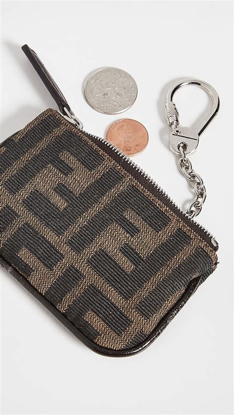 fendi zucca coin pouch